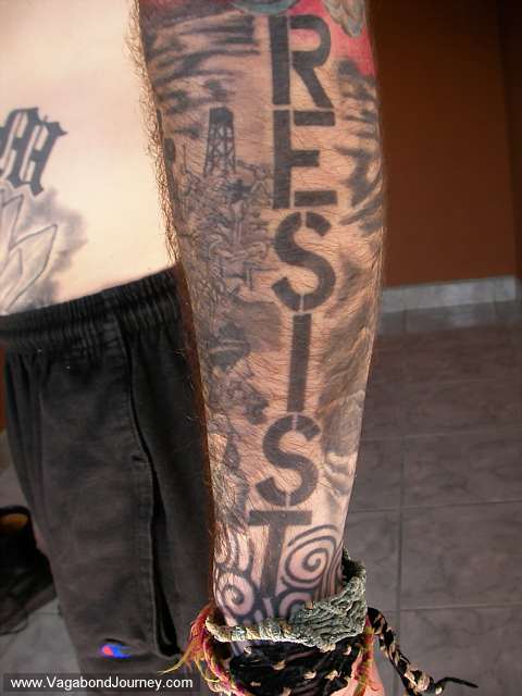 animal print tattoos. David Beckham Tattoo Latin It is of a Latin America 