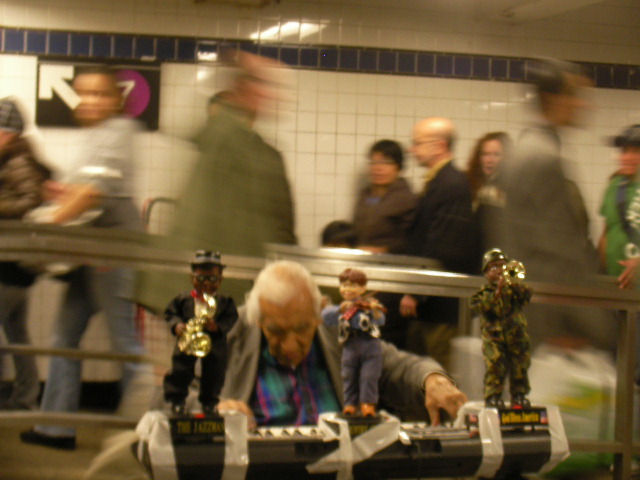 new york city subway. the New York City subway.