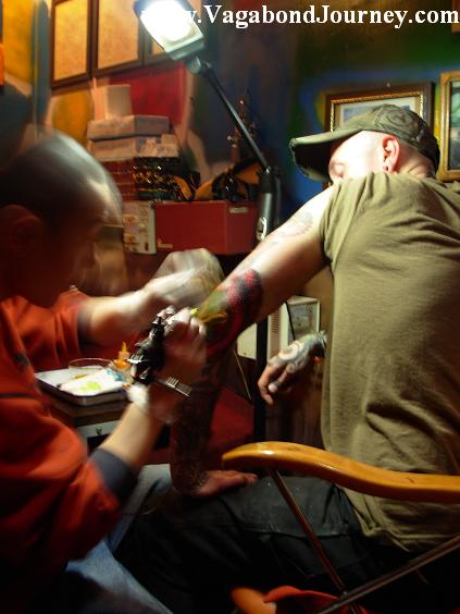 chinese tattooing