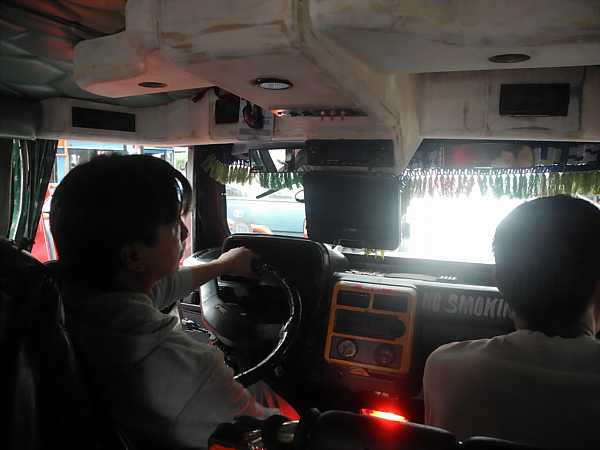 Philippines Jeepney driving