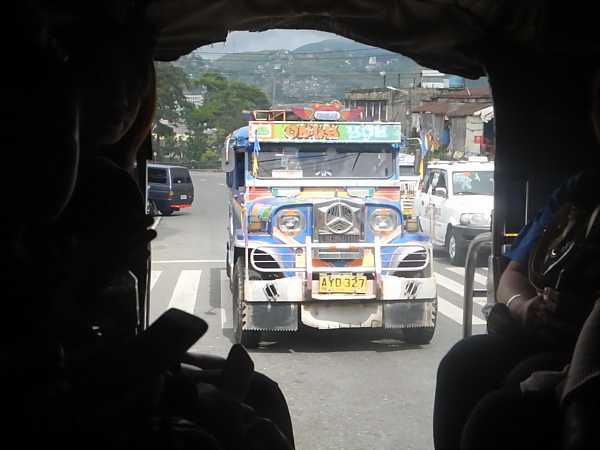 Philippines Jeepney riding