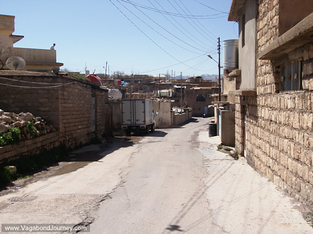 photo of streets mountain town of amadiya
