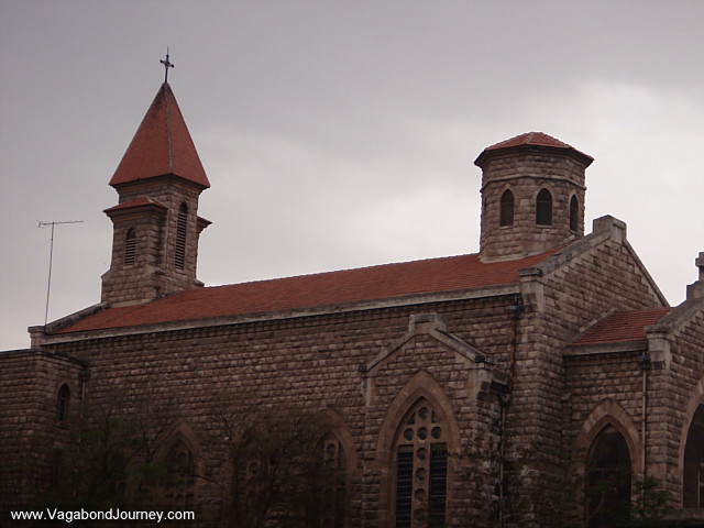 stone church in aleppo, syria