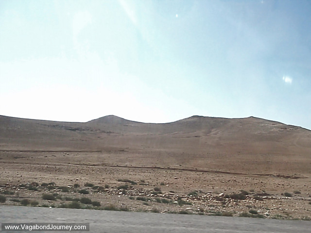 desert in northern jordan
