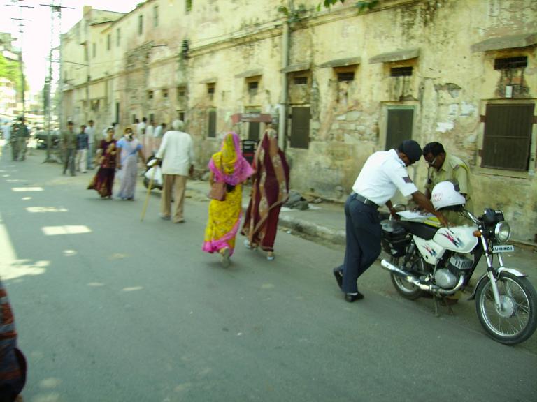 streets in India